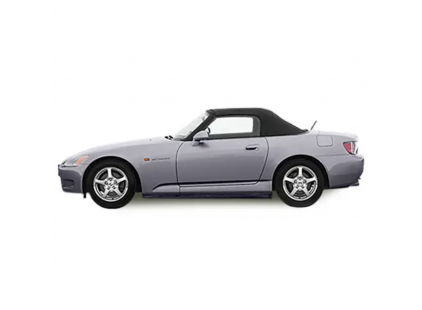 Replacement Convertible Soft Top for Honda S2000 2000-2001 Plastic Green Tint Window