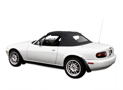 Replacement Convertible Soft Top for Mazda Miata 1990-2005 Factory Style Non-Zip Heated Glass