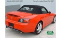 Honda S2000 2000-01 Convertible Top, Stayfast Cloth, Non-Heated Glass