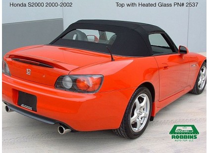 Honda S2000 2000-01 Convertible Top, Stayfast Cloth, Non-Heated Glass